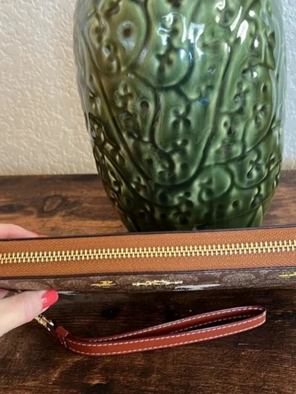 Coach X Peanuts long zip around wallet